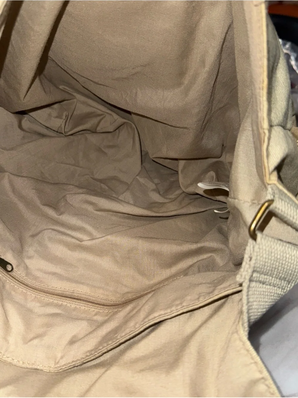 Mickey Mouse club Vinatge khaki mail bag